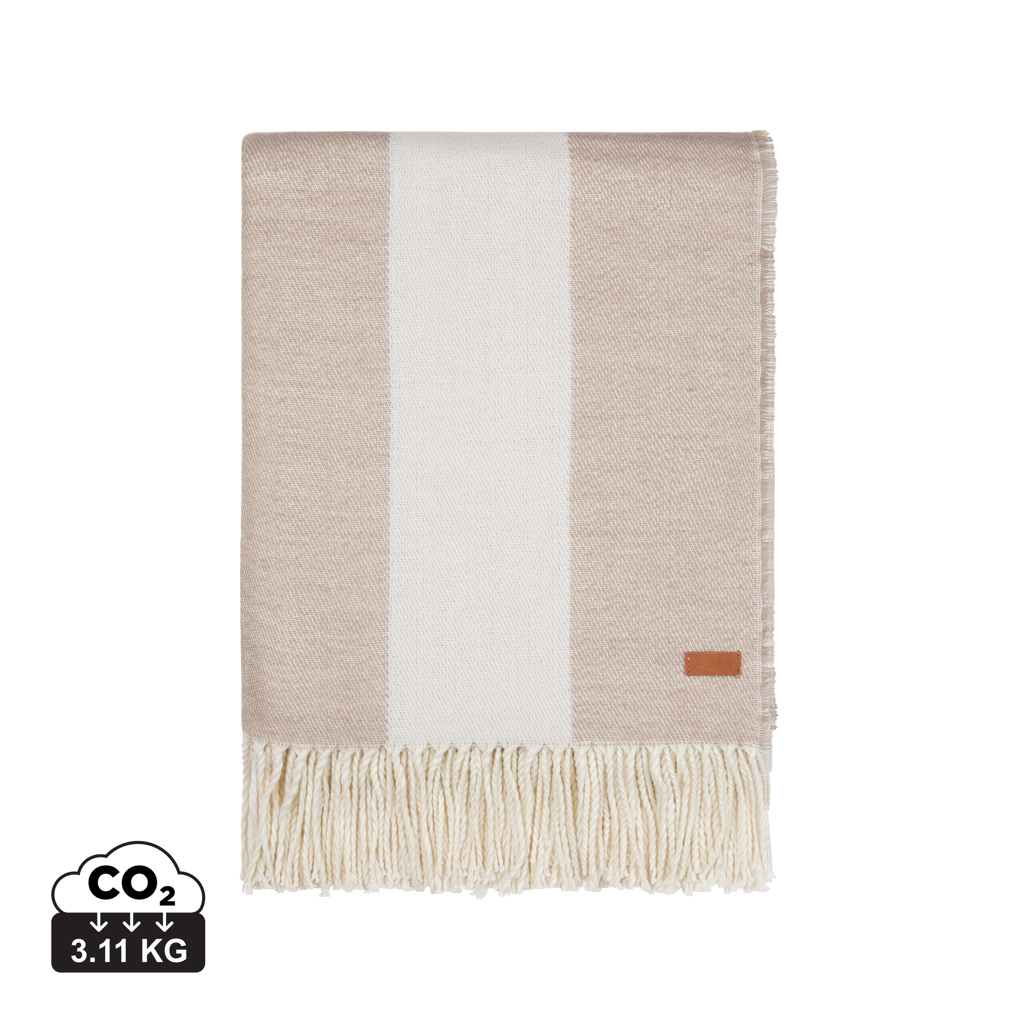 Couverture promotionnelle polylana® Tella VINGA beige et naturel